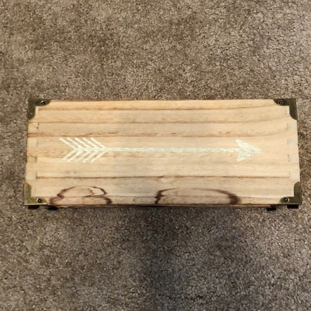 Wooden desk organizer